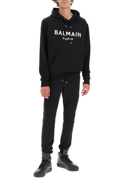 Shop Balmain Logo Hoodie