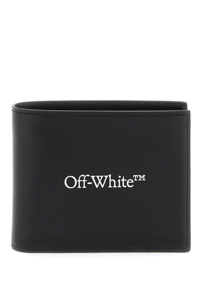 Shop Off-white Off White Bookish Logo Bi Fold Wallet