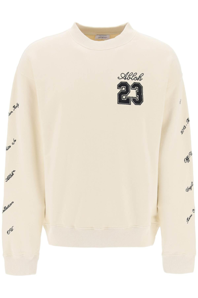 Shop Off-white Off White Skate Sweatshirt With 23 Logo