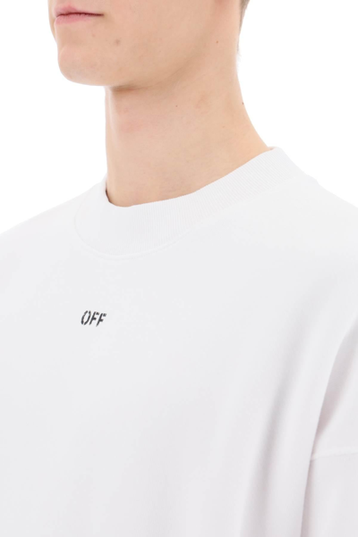 Shop Off-white Off White Skate Sweatshirt With Off Logo