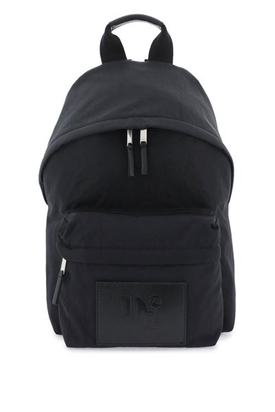 Shop Palm Angels Backpack With Logo Patch