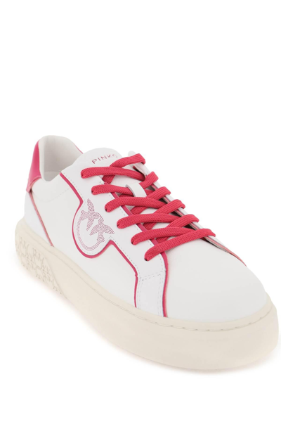 Shop Pinko Leather Sneakers