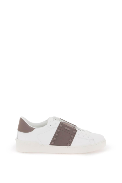 Shop Valentino Garavani Rockstud Untitled Sneakers