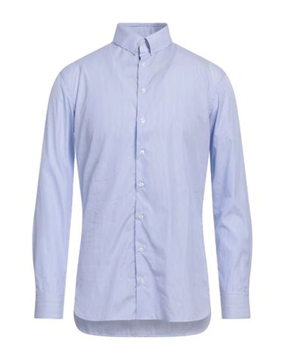 Shop Giorgio Armani Man Shirt Light Blue Size 17 ½ Cotton