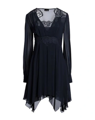 Shop Ermanno Di Ermanno Scervino Woman Midi Dress Midnight Blue Size 8 Viscose