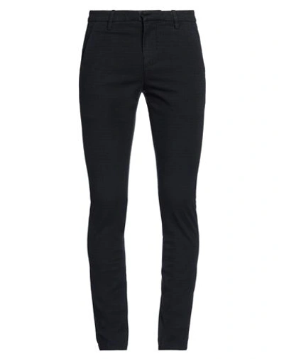 Shop Dondup Man Pants Midnight Blue Size 30 Lyocell, Cotton, Elastane