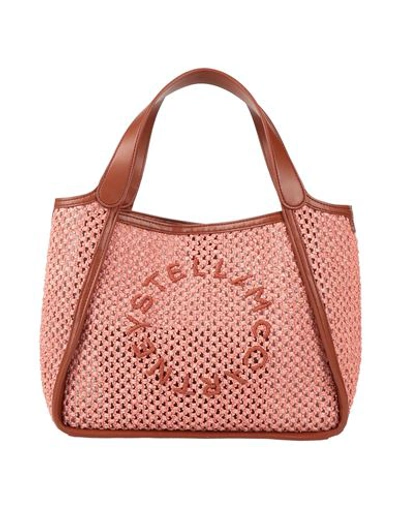 Shop Stella Mccartney Woman Handbag Tan Size - Textile Fibers In Brown