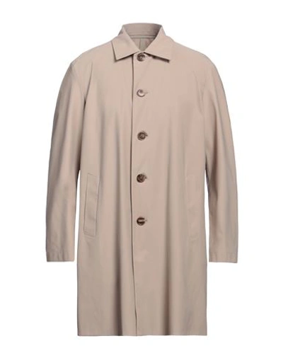 Shop Harris Wharf London Man Overcoat & Trench Coat Beige Size 40 Polyether
