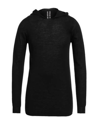 Shop Rick Owens Man Sweater Black Size M Virgin Wool