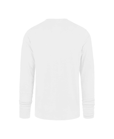 Shop 47 Brand Men's ' White Distressed Detroit Lions Premier Franklin Long Sleeve T-shirt