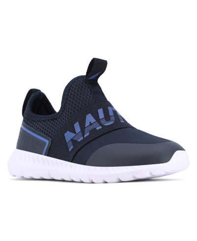 Shop Nautica Toddler Boys Alois Sneakers In Navy Cobalt