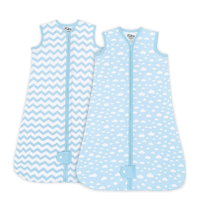 Shop Comfy Cubs Baby Boys And Baby Girls Cotton Sleep Sacks In Blue