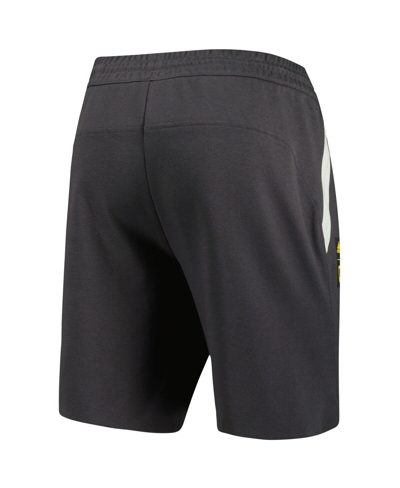 Shop Adidas Originals Men's Adidas Charcoal Columbus Crew 2023 Player Travel Shorts