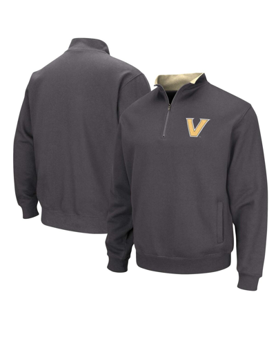 Shop Colosseum Men's  Charcoal Vanderbilt Commodores Tortugas Quarter-zip Jacket