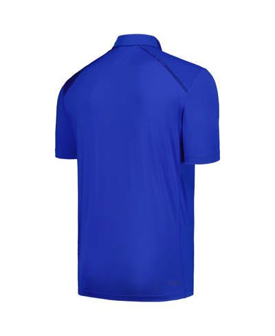 Shop Adidas Originals Men's Adidas Royal Delaware Fightin' Blue Hens Classic Aeroready Polo Shirt
