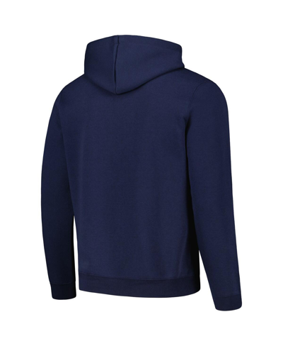 Colosseum Navy West Virginia Mountaineers Sunrise Pullover Hoodie In Navy