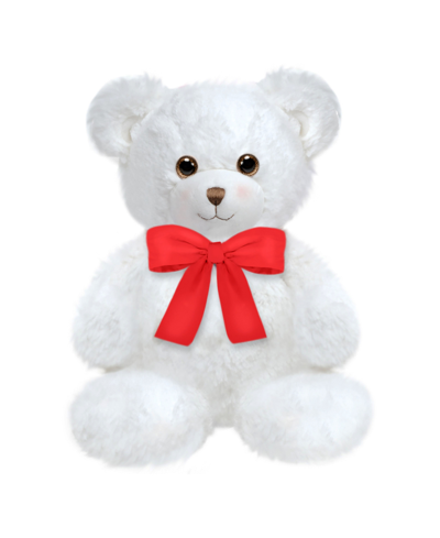 First & Main Valentine Dena Bear In White