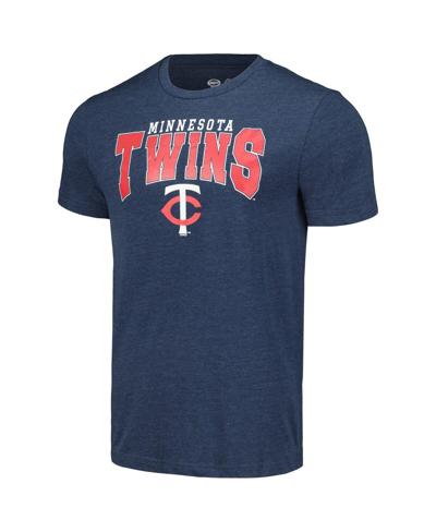 Shop Concepts Sport Men's  Charcoal, Navy Minnesota Twins Meter T-shirt And Pants Sleep Set In Charcoal,navy