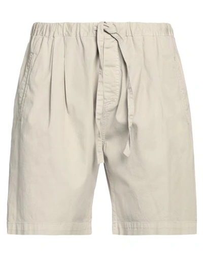 Shop Massimo Alba Man Shorts & Bermuda Shorts Beige Size Xl Cotton, Elastane
