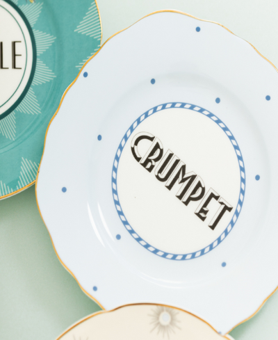 Shop Yvonne Ellen Cheeky Cake Plates In Multi