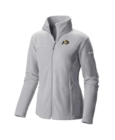 Columbia Women's  Gray Colorado Buffaloes Give And Go Ii Full-zip Jacket In Gray