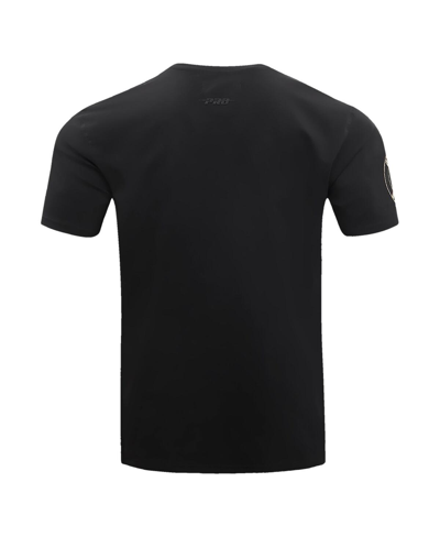 Shop Pro Standard Men's  Black New Jersey Devils Wordmark T-shirt