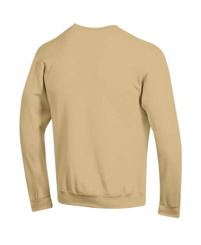 Champion Gold Colorado Buffaloes Property Of Powerblend Pullover Sweatshirt In Gold