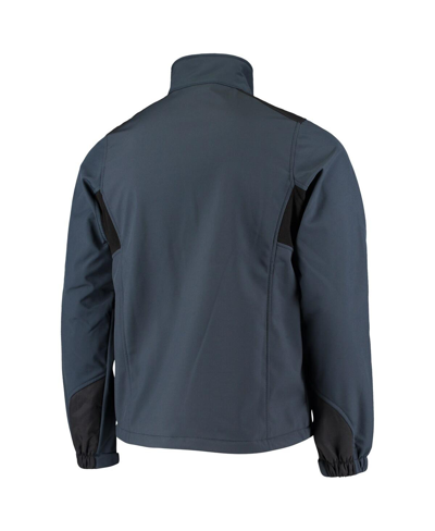 Shop Dunbrooke Men's  Navy Tennessee Titans Circle Softshell Fleece Full-zip Jacket