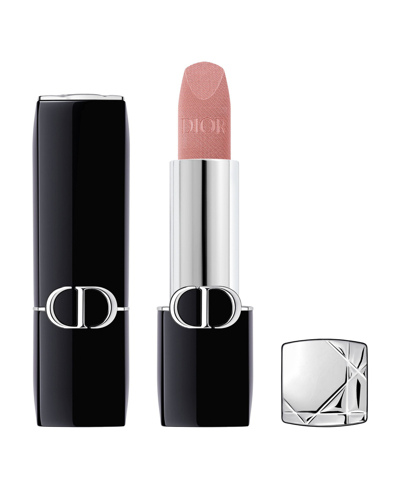 Shop Dior Rouge  Lipstick In Beige Couture Velvet - A Beige Nude