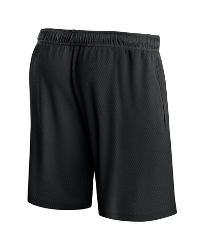 Fanatics Branded Black Sacramento Kings Post Up Mesh Shorts In Black