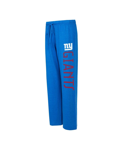 Concepts Sport Women's  Royal, Red Distressed New York Giants Muscle Tank Top And Pants Lounge Set In Royal,red