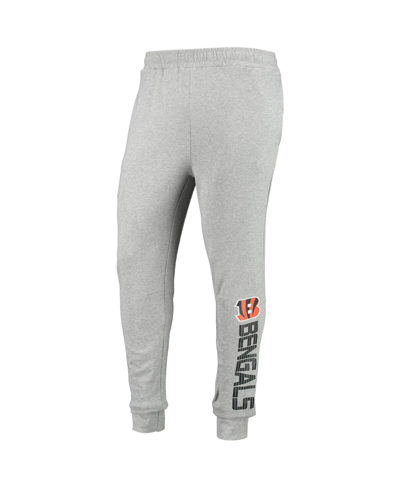 Msx By Michael Strahan Men's  Heathered Gray Cincinnati Bengals Jogger Pants In Heathered Gray