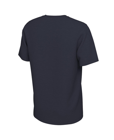 Jordan Men's  Navy Michigan Wolverines College Football Playoff 2024 National Championship Game T-shi In Navy