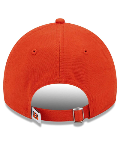 New Era Women's  Orange Cincinnati Bengals Main Core Classic 2.0 9twenty Adjustable Hat In Orange