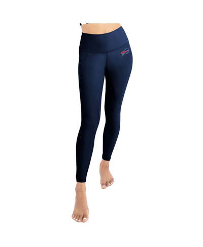 Kadi Brand Women's Navy Buffalo Bills Leggings And Midi Bra Set In Navy