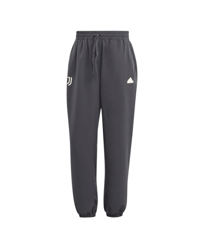 Shop Adidas Originals Men's Adidas Charcoal Juventus Lifestyle Woven Pants