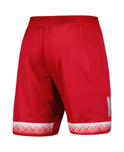 Shop Adidas Originals Men's Adidas Scarlet Nebraska Huskers Swingman Replica Basketball Shorts