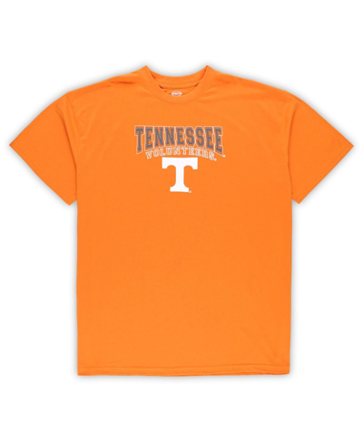Shop Profile Men's  Tennessee Orange, White Tennessee Volunteers Big And Tall 2-pack T-shirt And Flannel P In Tennessee Orange,white
