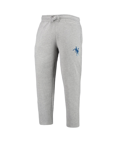 Starter Heathered Gray Indianapolis Colts Team Throwback Option Run Sweatpants In Heathered Gray