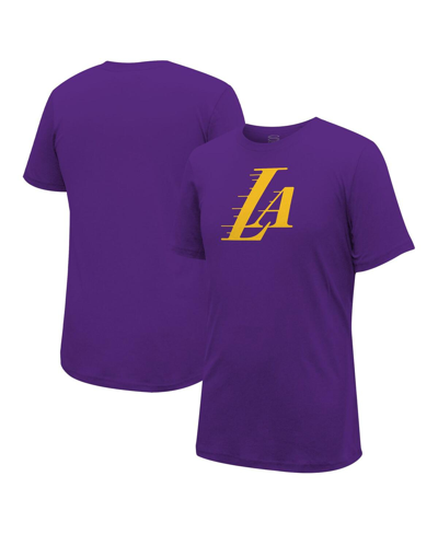 Shop Stadium Essentials Men's And Women's  Purple Los Angeles Lakers Primary Logo T-shirt