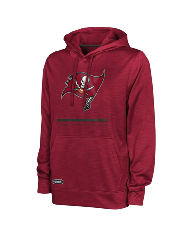 Outerstuff Red Tampa Bay Buccaneers Speed Drill Streak Pullover Hoodie In Red