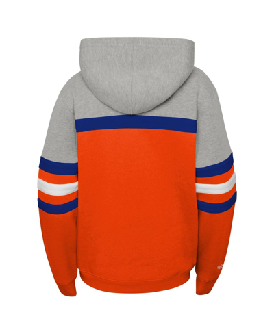 Shop Mitchell & Ness Big Boys  Orange Florida Gators Head Coach Hoodie