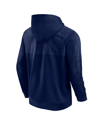Fanatics Men's  Navy West Virginia Mountaineers Defender Pullover Hoodie In Navy