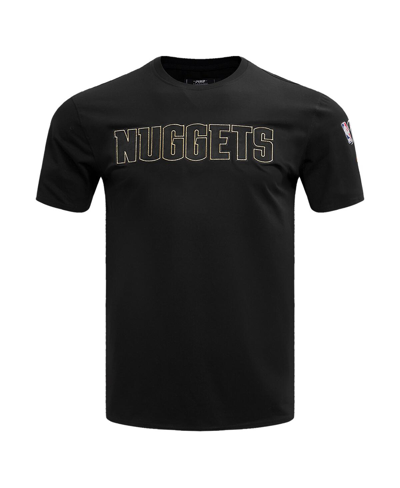 Pro Standard Unisex  Black Denver Nuggets 2023 Nba Finals Champions T-shirt In Black