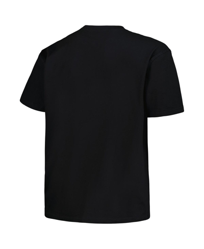 Shop Profile Men's  Black Usc Trojans Big And Tall Pop T-shirt