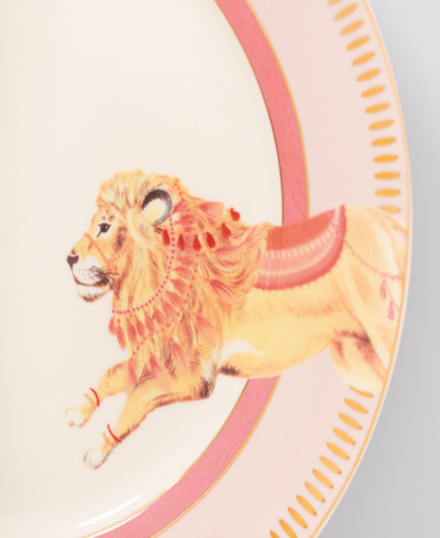 Yvonne Ellen Animal Side Plates, Set Of 4 In Multi