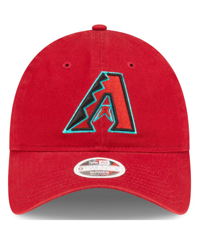 Shop New Era Women's  Red Arizona Diamondbacks Core Classic 9twenty Adjustable Hat