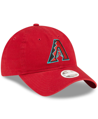Shop New Era Women's  Red Arizona Diamondbacks Core Classic 9twenty Adjustable Hat