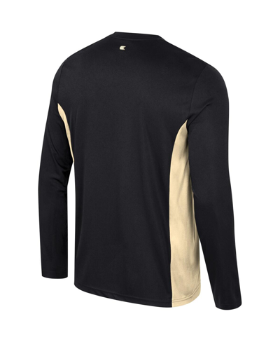 Shop Colosseum Men's  Black Colorado Buffaloes Warm Up Long Sleeve T-shirt