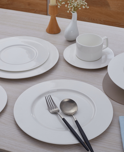 Stone Lain Sylvie 20pc Bone China Dinnerware Set In White